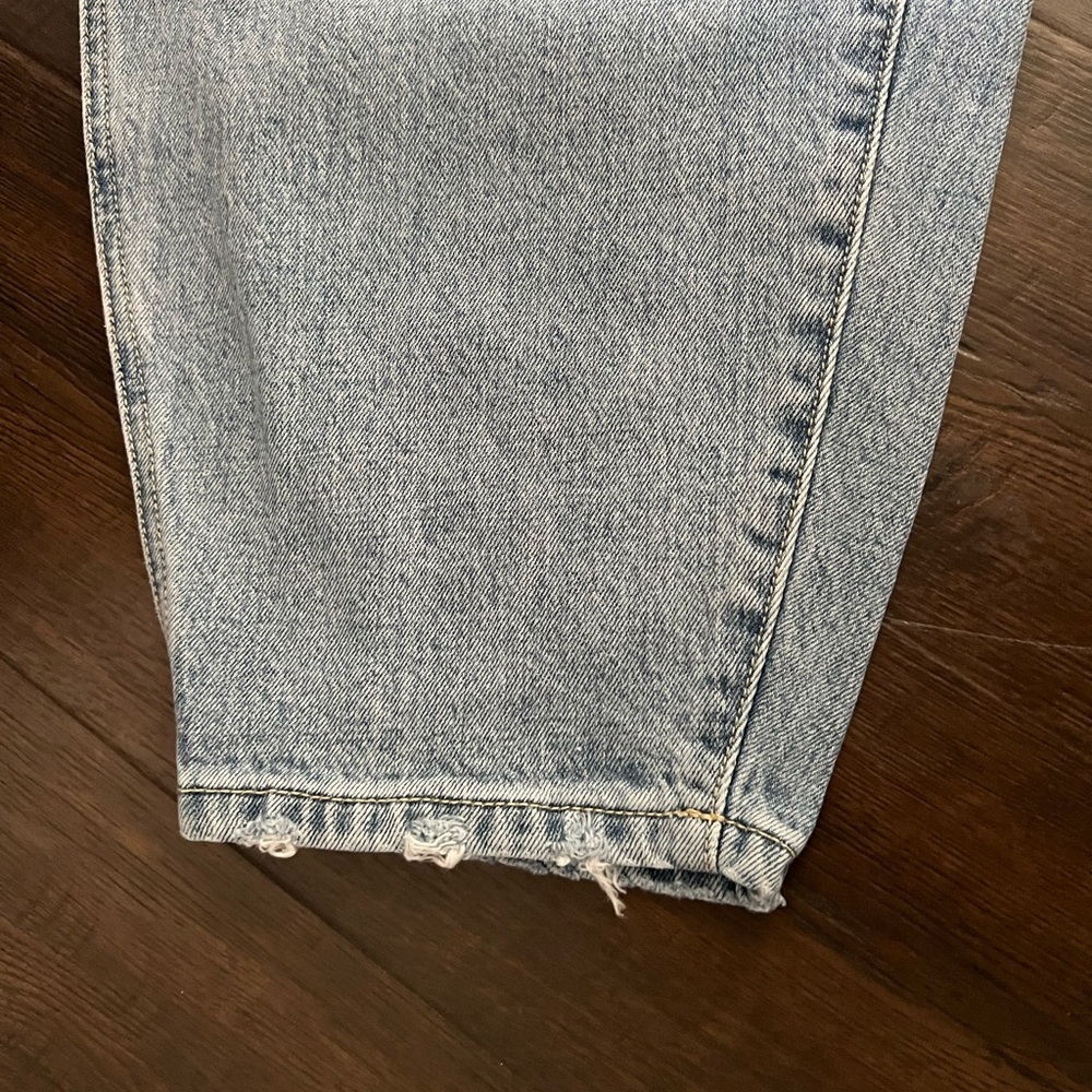 KanCan Pleated + Tapered Fit Barrel Denim - Picture 8 of 11